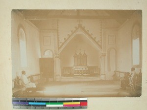 Ihosy Church interior view, Ihosy,Madagascar