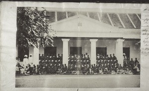 No. 27. An English or American missionary, and a girls' school in Ceylon or in south-eastern India