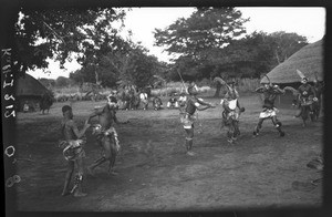 African people dancing, Mozambique, ca. 1933-1939