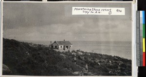 Missionary cottage at shore resort, Jiangsu, China, ca.1925