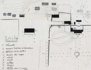 Plan of the Leribe Mission station