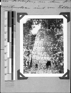 A traditional furnace, Nyasa, Tanzania, 1936