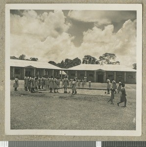 School swimming pool, Chogoria, Kenya, ca.1953