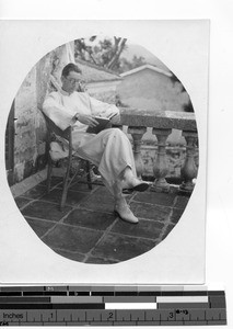 Fr. Rauschenbach at Shangchuan, China, 1925