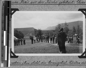 The parish is greeting brethren Blohm, Baziya, South Africa East, 1933-12-10