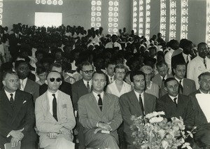 Inauguration of the evangelical church of Yaounde, in Cameroon