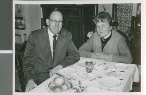 Bob Hare Visits a Member of the Local Congregation, Vienna, Austria, 1960