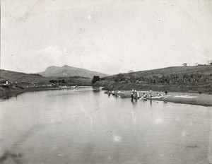 Close to Fianarantsoa, the river Mandranofotsy, in Madagascar