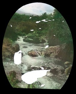 Rocky mountain stream, Tanzania, ca.1893-1920