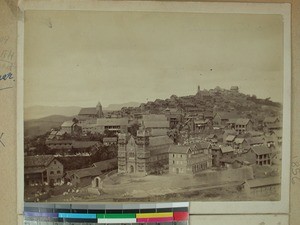 Survey picture of Fianarantsoa, Madagascar, ca.1890