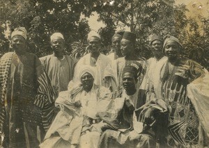 Members of the church of Foumban, in Cameroon