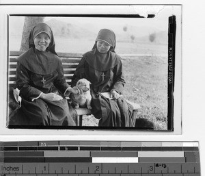 Native Sisters at Jiangmen, China, 1948