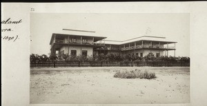 Colonial office Accra. (Mai 1890)