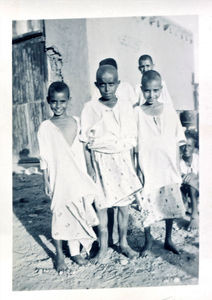 Patienter på Affara Hospital, Sheikh Othman, febr. 1950