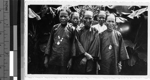 Five Christians, Loting, China, ca. 1935