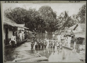 A flood in Puruk Tjahu