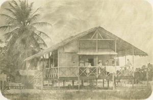 Mission house in Cap Lopez, Gabon