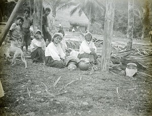 Women in traditional dress, Peru, ca. 1947