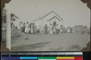 Church and school, Kangelani, South Africa