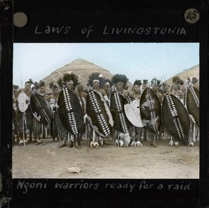 "Ngoni Warriors Ready for a Raid", Malawi