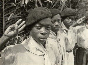 Boyscouts, in Gabon