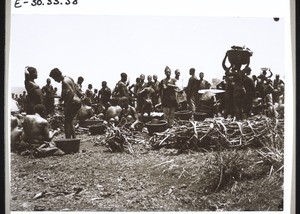 Market scene in Bamum