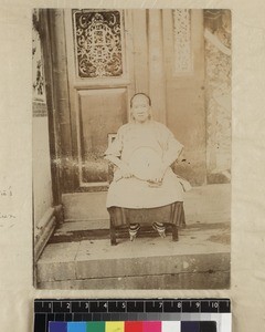 The Mandarin's mother, Yongchun, Fujian Province, China, ca. 1897