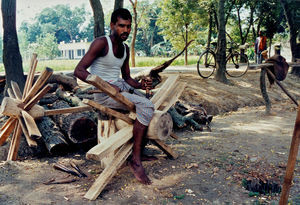 Danish Santal Mission, Bangladesh, November 1994. From the vocational training program of BLM-D