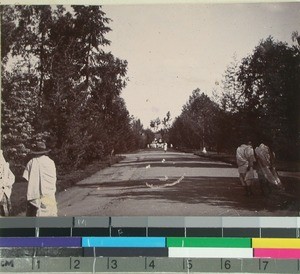 A wide road, Madagascar