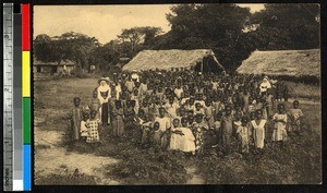 Children and families at the mission, Congo, ca.1920-1940