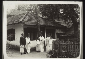 Syrian-Christian family in Calicut. (Mr Zachariah, Town Clerk, 1912)