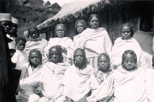 Tanala women, from a forest on the east of the Betsileo, in Madagascar