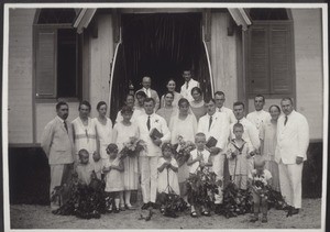 Hochzeit Braun-Dipp und Röder-Junger, 12.06.1930, Bandjermasin
