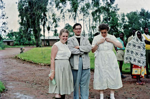 Danish missionaries in Tanzania. Anna Stubkjær Borg and others