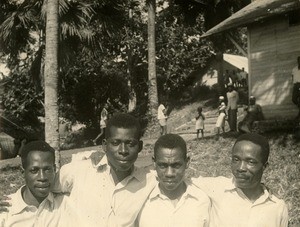 African pastors, in Ngomo, Gabon