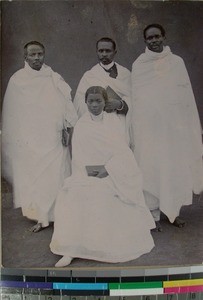 Revival leaders, Alakamisy(?), Madagascar, ca.1910