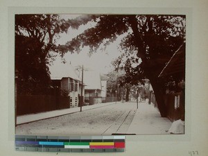 Street scene in Toamasina, Madagascar, ca.1900