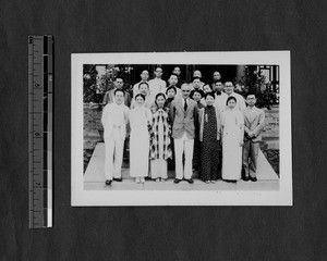 Alumni Association meeting, Yenching University, Beijing, China, 1936