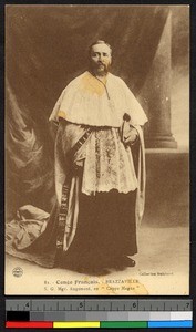 Missionary father dressed in vestments, Brazzaville, Congo, ca.1920-1940