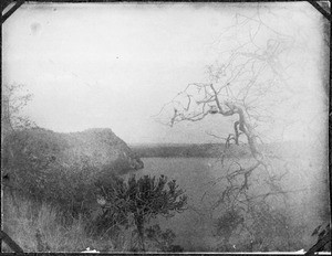 Landscape with lake, Tanzania, ca. 1907-1930