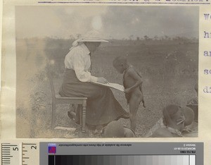 Mrs. Watson and learner, Kikuyu, Kenya, ca.1911