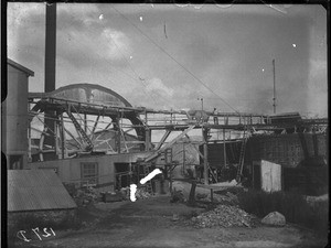 Gold mine, Johannesburg, South Africa, 1909