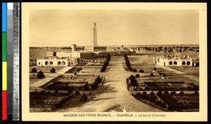 Small town in the desert, Wargla, Algeria, ca.1920-1940