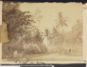 Street scene, Dar es Salaam, Tanzania, November 1917