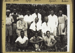 Eugen Nkale, John Ambe, Chom Ejage, Hans Mebme, Zacharia Ngaiwir, M. Bakeri, Yerem. Kangsen, Manfr. NKembe, Sam. Njang, Yosef Li, Mose Ngwafor