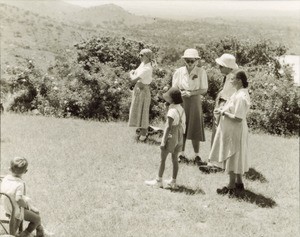 Family of Kornel Halat, in Bangwa, in Cameroon