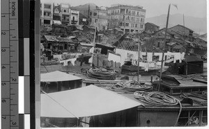 Riverfront, Wuchow, China, April 1930