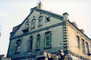 Former missionary house in Harbin, August 1993. Home for amongst others Pastor Niels Buch with