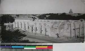 Building the cathedral in Toliara, Madagascar, 1941