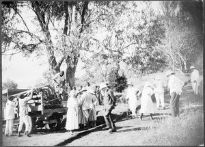 Departure after the mission conference, Moshi, Tanzania, 1927